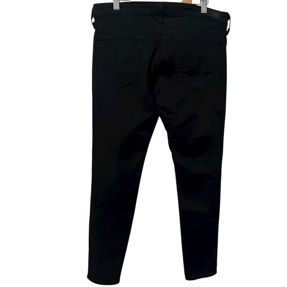 ADRIANO GOLDSCHMIED AG Jeans Size 30 Black Ankle Legging Super Skinny Distressed - Picture 4 of 9
